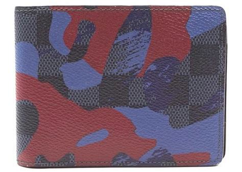 louis vuitton multiple wallet bordeaux|Louis Vuitton Multiple Wallet Damier Cobalt Camouflage .